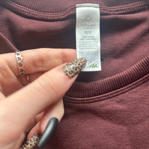 Aerie Offline crop top size xs. Worn once - Picture 2 of 2